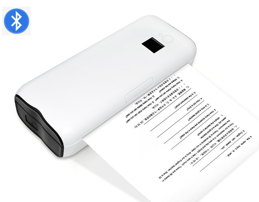 밖에 사무실 또는 가정용을 위한 203DPI Usb 블루투스 작은 가지고 다닐 수 있는 A4 용지 프린터