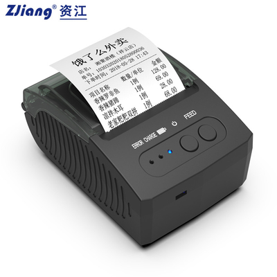 상점과 은행을 위한 열 가지고 다닐 수 있는 영수증 프린터 58 밀리미터