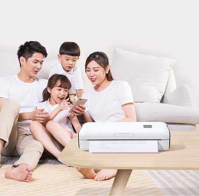 작은 무선 열 A4 써멀 프린터 보조 창 안드로이드 시스템