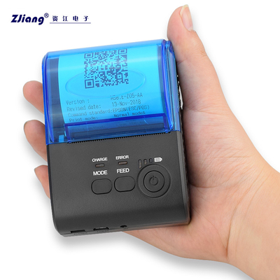 작은 가지고 다닐 수 있는 화물송장 프린터 블루투스 써멀 프린터 58 밀리미터 ZJ-5805