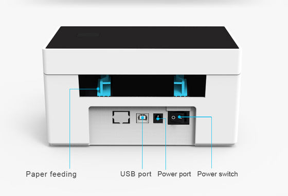 가지고 다닐 수 있는 블루투스 화물송장 열 4 인치 라벨 프린터 USB LAN ZJ9220