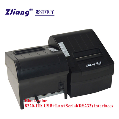 자동절단기와 평행한 데스크 3Inch 80 밀리미터 영수증 프린터 RS232