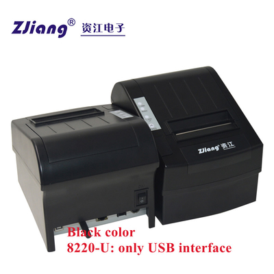 자동절단기와 평행한 데스크 3Inch 80 밀리미터 영수증 프린터 RS232
