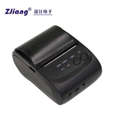 ZJIANG 58 밀리미터 가지고 다닐 수 있는 작은 써멀 프린터 소매 포스 프린터 시스템