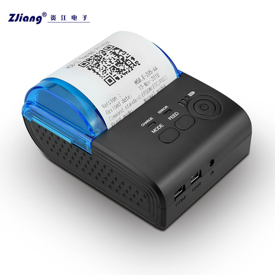 포터블 USB 블루투스 단말기 프린터 2 인치 블루투스 써멀 프린터 58 밀리미터