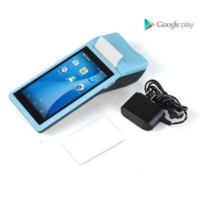 올인원 PDA 5.5인치 안드로이드 핸드헬드 Pos 열전사 프린터 58mm 영수증 프린터