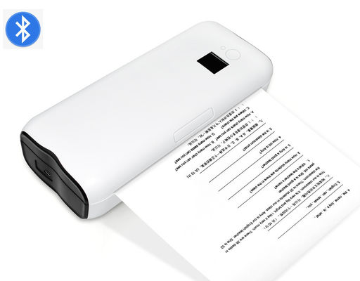 밖에 사무실 또는 가정용을 위한 203DPI Usb 블루투스 작은 가지고 다닐 수 있는 A4 용지 프린터